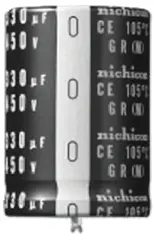 Produktfoto 1 von Nichicon GR Snap-In Aluminium-Elektrolyt Kondensator 150μF ±20% / 400V dc, Ø 25mm x 40mm, bis 105°C