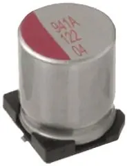 Produktfoto 1 von Nichicon PS Aluminium-Elektrolyt-Kondensator 1200 μF ±20 % / 4V dc, Ø 10 mm x 12.4 mm, 105 °C