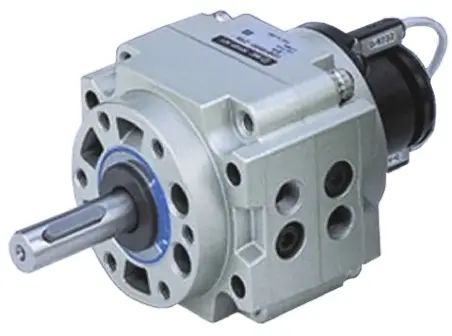 Produktfoto 1 von SMC CRB1 Pneumatischer Drehantrieb, Bohrung Ø 50 mm, 9.9 bar