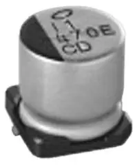 Produktfoto 1 von Nichicon CD Oberfläche Kondensator 470 μF Lot 20 % / 50V dc, Ø 16 mm x 16.5 mm, 105 °C