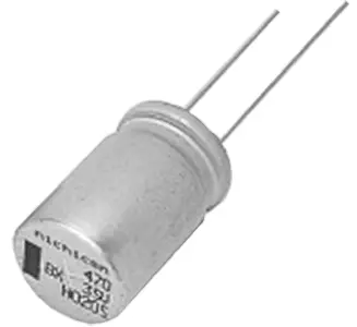 Produktfoto 1 von Nichicon BX, THT Aluminium-Elektrolyt Kondensator 56μF ±20% / 200V dc, Ø 16mm x 20mm, bis 150°C