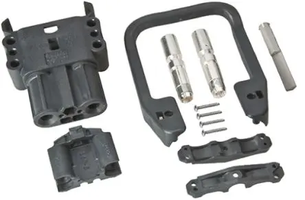 Produktfoto 1 von Anderson Power Products Serie E16 Buchse Batteriekontakt, 2 -Kontakte Durchführung Gerade 160A 600V