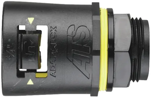 Produktfoto 1 von Adaptaflex AT Nylon 6.6 Kabelrohr Befestigung M20 Schwarz IP68