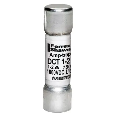 Produktfoto 1 von Mersen USM Patronensicherung Flink / 1A 10 x 38 mm 1kV dc Melamin Schutz
