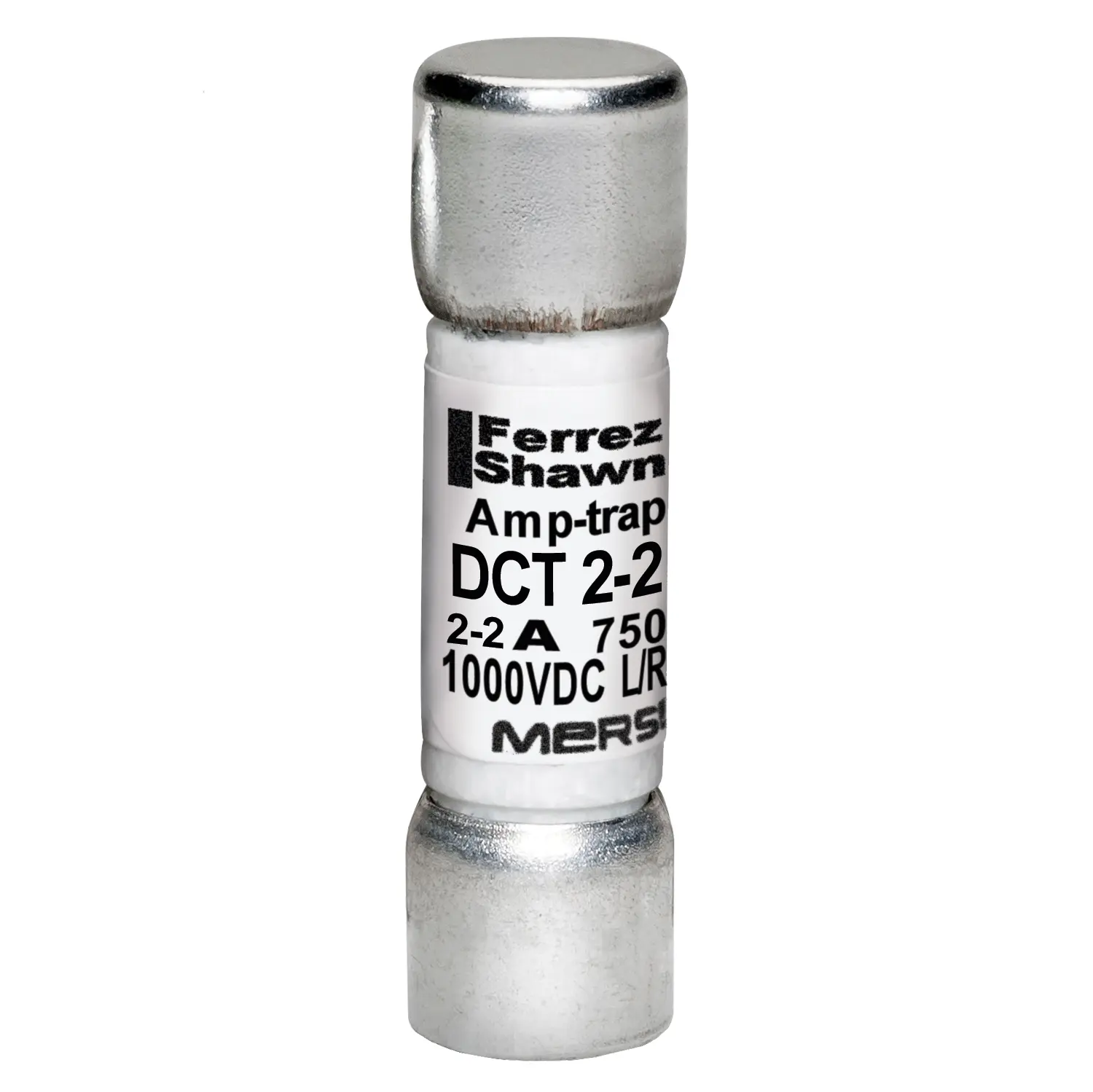 Produktfoto 1 von Mersen USM Patronensicherung Flink / 2 A 10 x 38 mm 1 kV dc Melamin Schutz