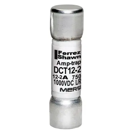 Produktfoto 1 von Mersen USM Patronensicherung / 12A 10 x 38 mm 1kV dc Melamin Schutz
