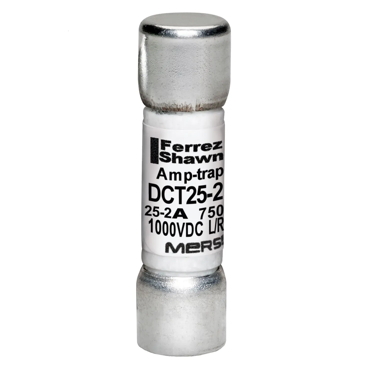 Produktfoto 1 von Mersen USM Patronensicherung Flink / 25 A 10 x 38 mm 1 kV dc Melamin Schutz
