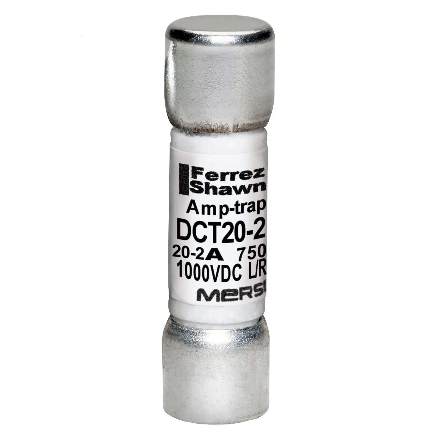 Produktfoto 1 von Mersen USM Patronensicherung Flink / 20 A 10 x 38 mm 1 kV dc Glas Melamin Schutz