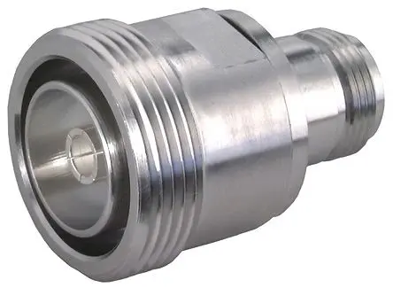 Produktfoto 1 von Huber+Suhner HF Adapter, 50 Ω, Gerade, 7.5GHz Buchse Buchse, Koaxial Nennspannung