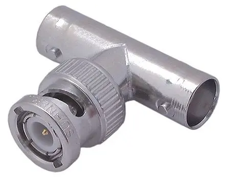 Produktfoto 1 von Huber+Suhner HF Adapter, 50 Ω, T, 11Hz Buchse Stecker, Koaxial Nennspannung