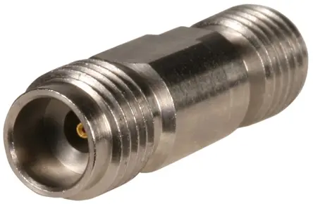 Produktfoto 1 von Huber+Suhner HF Adapter, 50 Ω, Gerade, 40 GHz Buchse Buchse, Koaxial Nennspannung