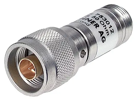 Produktfoto 1 von Huber+Suhner HF-Dämpfungsglied Typ NGerade 12.4 GHzSteckerBuchse
