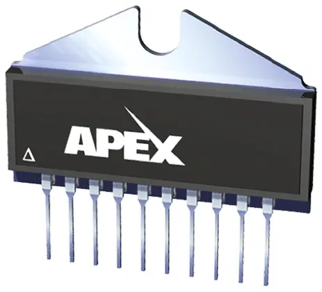Apex Operationsverstärker Durchsteckmontage 5.8 MHz SIP, biplor typ. 450 V, biplor typ. 225 V, 10-Pin