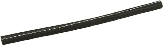 Produktfoto 1 von HellermannTyton Kabelschlauch Schwarz mit weiß PET für Kabel-Ø 29mm bis 32mm, Länge 15m Umflochten