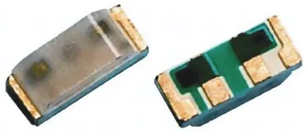 Produktfoto 1 von Broadcom HSMF-C11 Oberfläche LED RGB 1.9 V, Cluster 3-LEDs, 125 °, 120 °, 4-Pin Chip-LED
