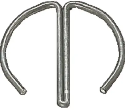Produktfoto 1 von Bahco 12.7 mm Vierkant Klemmfeder, Federstahl