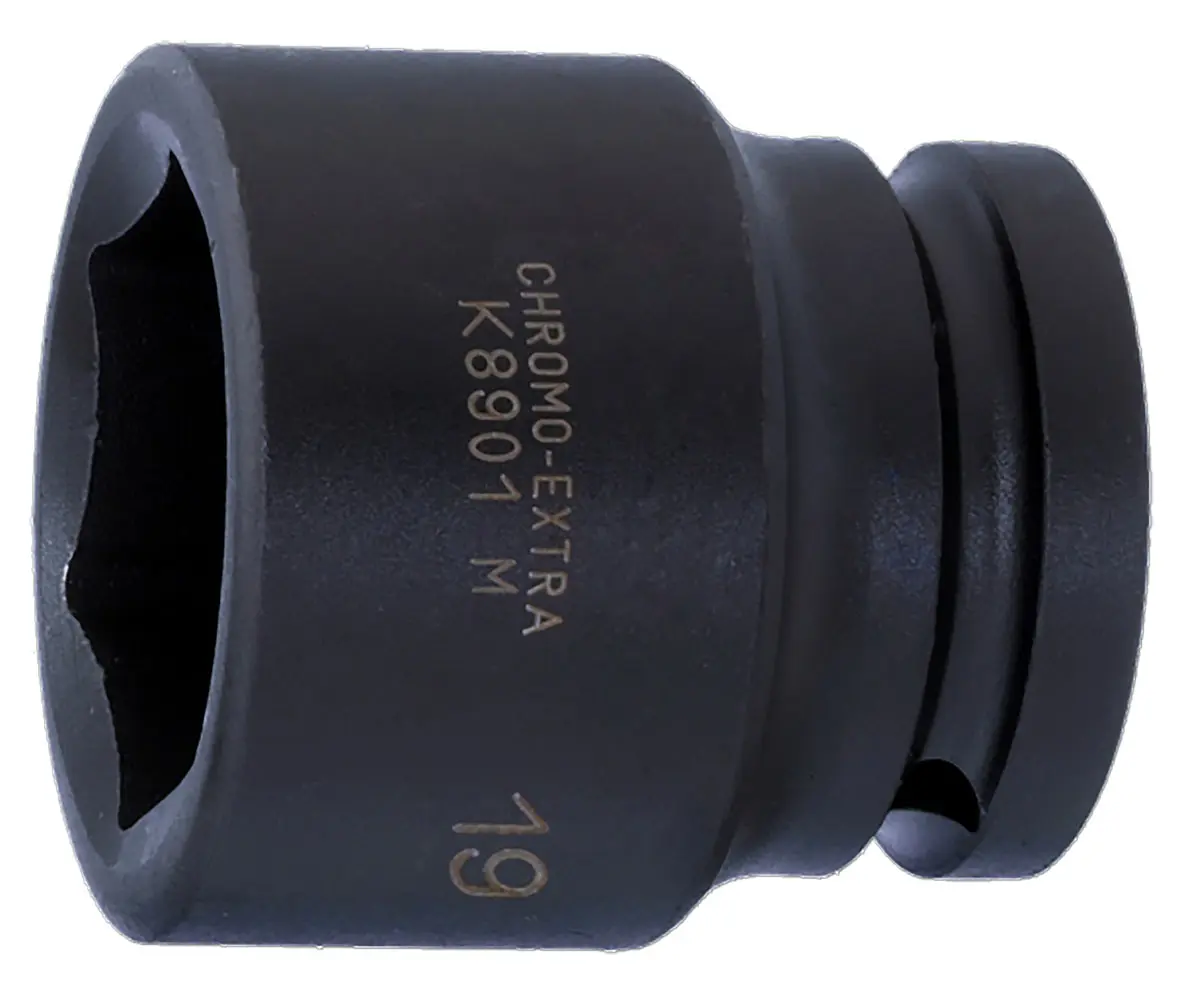 Bahco 19.05 mm, 55 mm Sechskant Schlag-Steckschlüssel lang Legierungsstahl, 72 mm