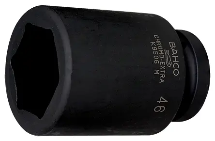 Produktfoto 1 von Bahco 25.4 mm, 41 mm Sechskant Schlag-Steckschlüssel lang Legierungsstahl, 110 mm