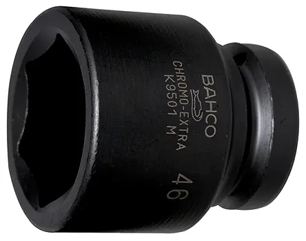 Produktfoto 1 von Bahco 25.4 mm, 32 mm Sechskant Schlag-Steckschlüssel lang Legierungsstahl, 64 mm