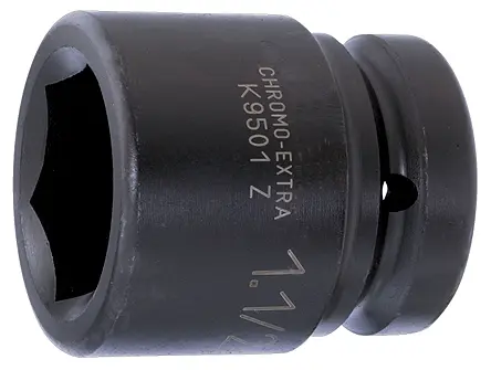 Produktfoto 1 von Bahco 25.4 mm, 25.4 to 19.05 mm Sechskant Schlag-Steckschlüssel lang Legierungsstahl, 70 mm