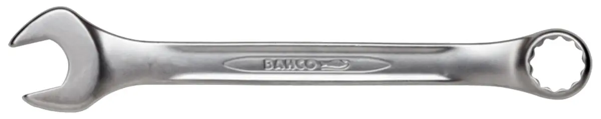 Produktfoto 1 von Bahco Ring-Maulschlüssel 15 mm Legierungsstahl, Länge 185 mm