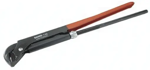 Produktfoto 1 von Bahco Schraubenschlüssel Rohrzange Nicht parkend, Metall Griff, Backenweite 160 mm, / Länge 1.06 m