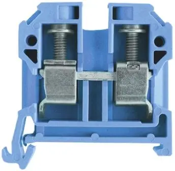Produktfoto 1 von Weidmüller SAK Anschlussklemmenblock für Durchkontaktierung 1 Blau, 10mm², 800V Schraubbefestigung ATEX, IECEx