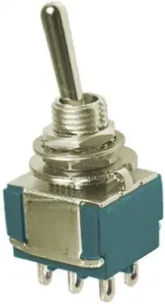 Produktfoto 1 von TE Connectivity Panel Kippschalter 2-poliger Wechsler, Ein-Ein, 28 V dc, 125 V ac, 4A, Drahtöse