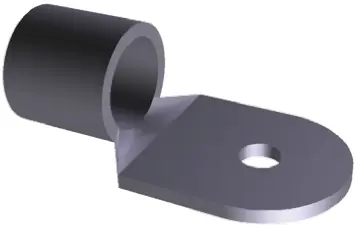 Produktfoto 1 von TE Connectivity Solistrand Ringkabelschuh, Unisoliert 3 AWG, 3 AWG max.AWG, aussen ø 27.48 mm, innen ø 13.08 mm, M12