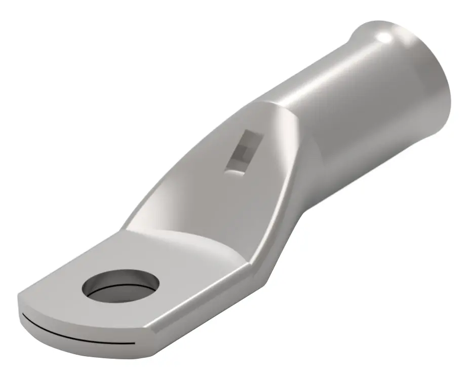 Produktfoto 1 von TE Connectivity XCT Ringkabelschuh, Unisoliert, Grau, innen ø 14.5 mm, 14 mm