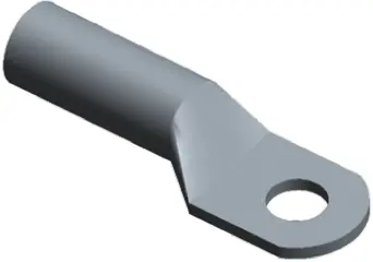 Produktfoto 1 von TE Connectivity XCT Ringkabelschuh, Unisoliert, Grau, innen ø 12.8 mm, 12 mm