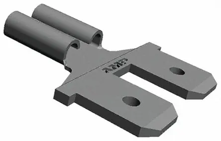 Produktfoto 1 von TE Connectivity Flachsteckhülse, 4.75 x 0.81 mm, Buchse/Stecker