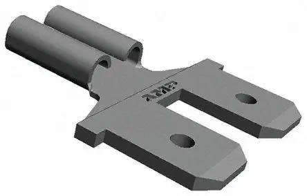 Produktfoto 1 von TE Connectivity Flachsteckhülse, 4.75 x 0.81 mm, Buchse/Stecker