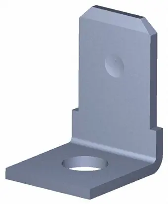 Produktfoto 1 von TE Connectivity FASTON .250 Flachsteckhülse, Schwarz, Unisoliert, 6.35 x 0.81 mm, Stecker