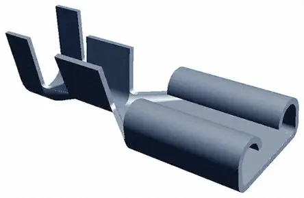 Produktfoto 1 von TE Connectivity FASTON .187 Flachsteckhülse, Silber, Unisoliert, 4.75 x 0.81 mm, Buchse, 20 AWG min, 16 AWG