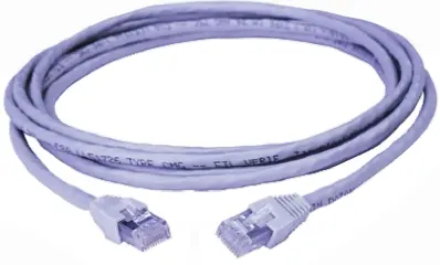 Produktfoto 1 von HellermannTyton Connectivity Kat. 6 Ethernet-Kabel, 2 m, Grau, A RJ45 Stecker, B RJ45 Stecker Abgeschirmt, Raucharm