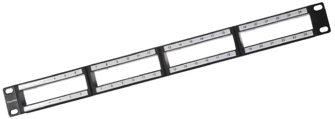 Produktfoto 1 von HellermannTyton Connectivity LWL-Rangierfeld für 4 Port Auflagefläche