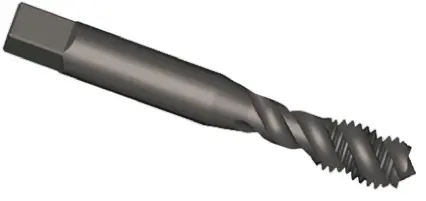 Produktfoto 1 von Dormer Gewindebohrer HSS Maschinen, Metrisch Spiralnut, Rechtsgewinde, 1-teilig 2.5