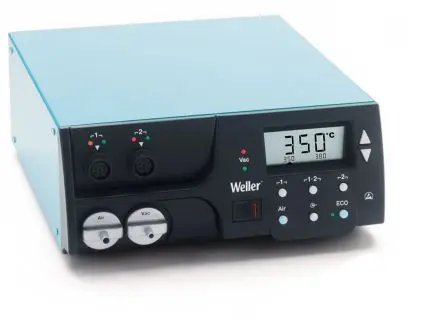 Produktfoto 1 von Weller WR 2 Lötstation-Versorgungseinheit, Typ F Entlöten/Löten 300 W / 230V, 2-Kanal LCD