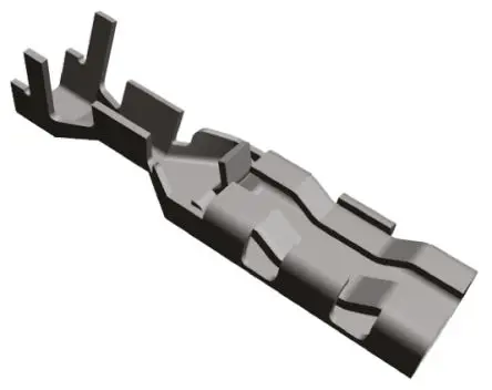 Produktfoto 1 von TE Connectivity Positive Lock .110 EX III Crimp-Anschlussklemme für Positive Lock 110 EX III-Steckverbindergehäuse,