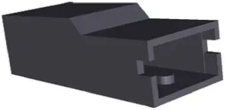 Produktfoto 1 von TE Connectivity Positive Lock .250 Mk II Crimpkontaktgehäuse, Gr. 6.35 mm, Isoliert, Nylon, Schwarz, 1-polig