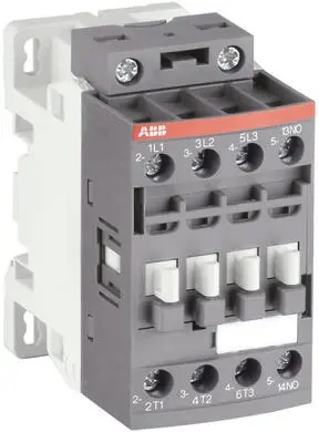ABB AF Schütz 12/20 V dc-Spule, 3-polig, 690V ac / 7 A 20 V dc 4 kW 3 Schließer Motorsteuerung 1-Hilfskontakte
