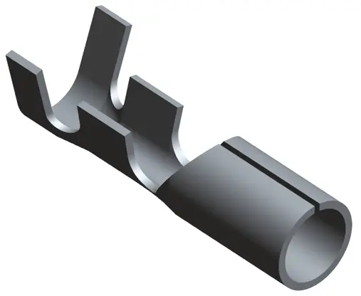 Produktfoto 1 von TE Connectivity Stecker 170003 ø 5 mm Unisoliert 20 AWG Kabelschuh Rundstecker 14 AWG