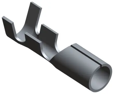 Produktfoto 1 von TE Connectivity Stecker 170003 ø 5 mm Unisoliert 20 AWG Kabelschuh Rundstecker 14 AWG