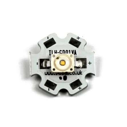 Produktfoto 1 von Intelligent LED Solutions LED-Array Dragon1 PowerStar Blau, 1-LEDs, Ø 20 mm Außen-ø 39 lm-Typ