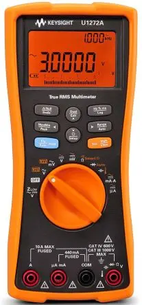 Produktfoto 1 von Keysight Technologies U1272A Tragbar Digital Multimeter Echteffektivwert, CAT III, CAT IV, DKD/DAkkS-kalibriert