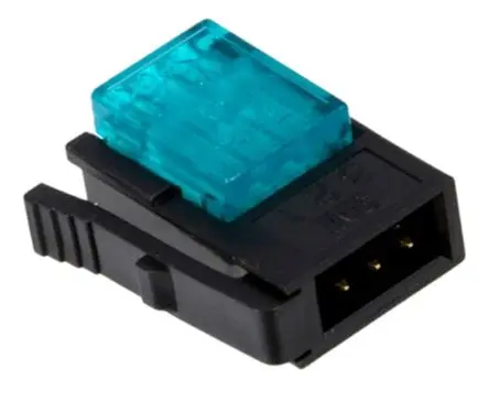 Produktfoto 1 von 3M 371 IDC-Steckverbinder Stecker, Gerade, 3-polig Kabel / 1-reihig, Raster 2 mm
