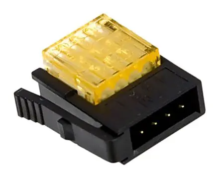 Produktfoto 1 von 3M 371 IDC-Steckverbinder Stecker, Gerade, 4-polig Kabel / 1-reihig, Raster 2 mm