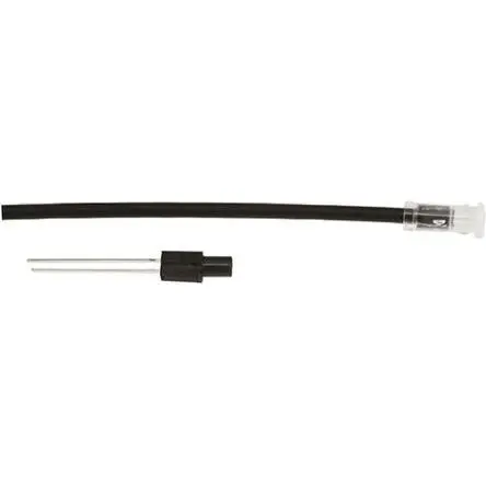 Bivar LED-Lichtleiter Flexibel, 1 Gerade LED Rot Klar, Leiterplattenmontage 3 mm LED inbegriffen