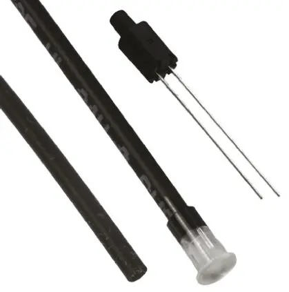 Produktfoto 1 von Bivar LED-Lichtleiter Flexibel, 1 Gerade LED lichtdurchlässig Klar, Oberfläche 3 mm LED inbegriffen